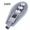 Szara aluminiowa latarnia uliczna LED 150 W z trzema modułami LED i mocowaniem