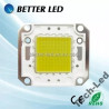 Kwadratowy moduł LED COB 100 W o żółtym chipie i metalowej ramce