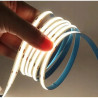 Zwinięta taśma LED COB 5m świecąca na biało neutralne z pilotem i przewodem USB