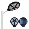 Latarnia solarna UFO z 850 diodami LED, czujnikiem ruchu i mocowaniem na rurę