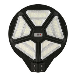 Latarnia solarna UFO z 850 diodami LED, czujnikiem ruchu i mocowaniem na rurę