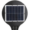 Latarnia solarna UFO z 850 diodami LED, czujnikiem ruchu i mocowaniem na rurę