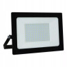 Czarny halogen LED z aluminiową obudową i panelem diod LED