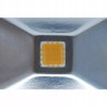 Czarny halogen LED 100W z podwójną diodą COB i oznaczeniem IP65 na obudowie