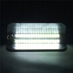 Halogen LED doświetlacz 50W z aluminium i regulacją kąta w użyciu na zewnątrz w nocy