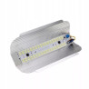 Halogen LED doświetlacz 50W z aluminium i regulacją kąta w użyciu na zewnątrz w nocy