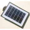 Latarnia solarna LED 150W z pilotem i uchwytem montażowym na ścianę lub słup