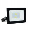 Czarny halogen LED 20W z białym panelem diodowym i regulowanym uchwytem montażowym