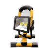 Akumulatorowy halogen LED 30W z dwoma diodami COB i regulowanym stojakiem