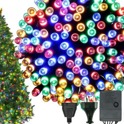 Wielokolorowe lampki choinkowe LED ze zbliżeniem na diody i kontroler