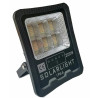 Halogen solarny LED 200W czarny, panel solarny biały, pilot IR biały