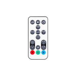 Lampa podłogowa narożna LED 9W RGB+CCT 140 cm biała do wnętrz