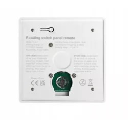 Pilot RF ściemniacz obrotowy Mono 2,4 GHz zasilany baterią CR2032