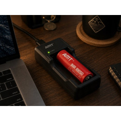 Akumulator litowo-jonowy 18650 3800mAh 4,2V czerwony 1 szt.