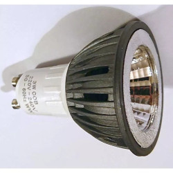 Żarówka LED reflektor COB GU10 3W 180 lm do oświetlenia punktowego