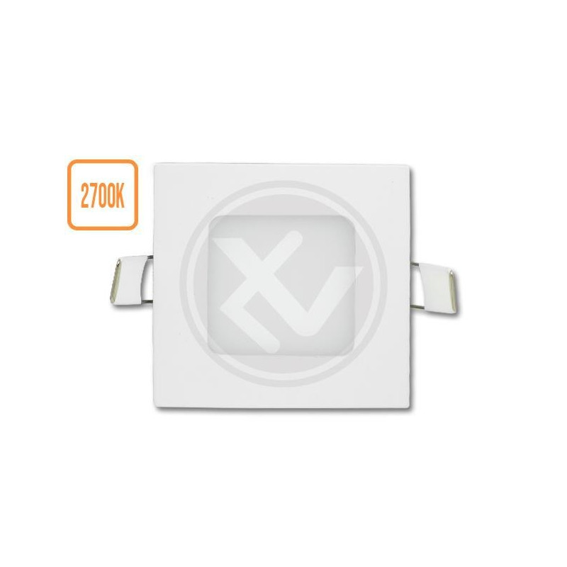Panel LED kwadratowy 3W ciepła barwa 2700K do sufitów podwieszanych
