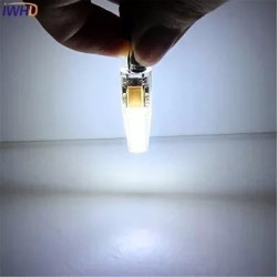 Żarówka LED 3W z trzonkiem G4 w plastikowej przezroczystej obudowie