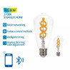 Zestaw 2 żarówek LED E27 ST64 4,9W RGBW 2700K Bluetooth Mesh
