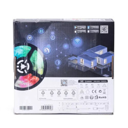 Taśma LED inteligentna 5 m RGB+Ciepłe światło 16.5W z Wi-Fi i pilotem