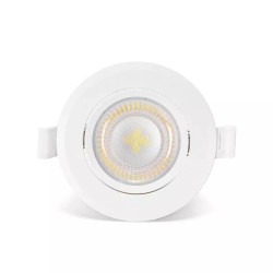Zestaw 3 paneli LED podtynkowych 5W 6500K 370lm biały IP20