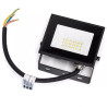 Naświetlacz LED 10W 6500K 900lm czarny IP65 z kablem 22,5cm