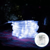Liniowe lampki LED 10 m 100 diod Φ5 mm barwa zimna na baterie