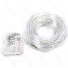 Liniowe lampki LED 10 m 100 diod Φ5 mm barwa zimna na baterie
