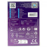 Liniowe lampki drucikowe 50 LED RGBY 5 m na 3 baterie AA