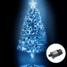 Choinka światłowodowa 165 LED, niebieskie światło, wys. 150 cm, IP44, 6W