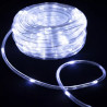 Liniowe lampki LED 5 m 50 diod barwa zimna, zasilacz 8 trybów, IP44