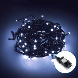 Sznur LED 100 zimnych diod 5 m zasilany 220-240V IP44 do dekoracji
