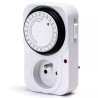 Programator czasowy 24h mechaniczny z uziemionym gniazdem 3680W 250V
