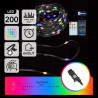 Magiczne lampki sznurkowe LED RGBIC 200 diod 20 m z pilotem i Bluetooth