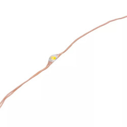 Liniowe lampki solarne 100 LED RGBY 12 m z panelem polikrystalicznym IP65
