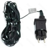 Liniowe lampki sznurkowe 3.6W kolorowe 200LED 20m IP44 z zasilaczem