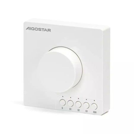 Przełącznik ściemniacza Bluetooth mesh DC 3V biały 82x82x15mm z baterią
