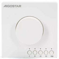 Przełącznik ściemniacza Bluetooth mesh DC 3V biały 82x82x15mm z baterią