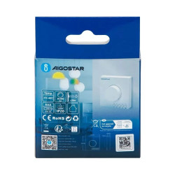 Przełącznik ściemniacza Bluetooth mesh DC 3V biały 82x82x15mm z baterią