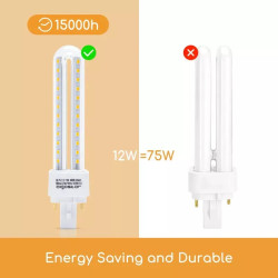 Świetlówka LED PLC G24d-3 12W 4000K neutralna barwa światła