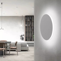 Lampa ścienna LED 6,5W 6500K biała metalowa o kącie 120°