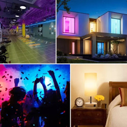 Żarówka LED E27 4.9W RGB+CCT 2700-6500K do wnętrz Bluetooth Mesh