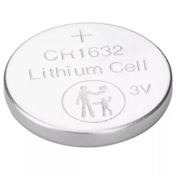 Bateria guzikowa CR1632 litowa 3V 2 sztuki kompaktowe wymiary