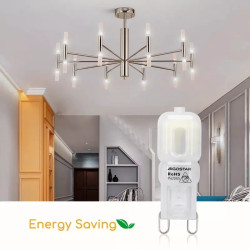 Żarówka LED G9 2W zimna 6500K 170lm do wnętrz