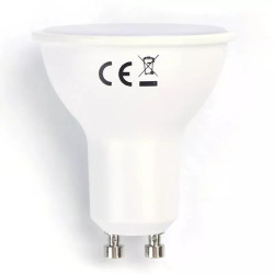 Żarówka LED GU10 6W 3000K 480lm 100° biała do wnętrz