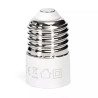 Adapter gwintowy biały E27 na E14 maks. 60 W 250 V