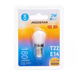 Żarówka LED T22 2W E14 3000K ciepłe światło 180lm do wnętrz