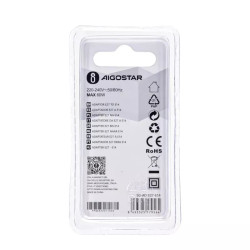 Adapter gwintowy biały E27 na E14 maks. 60 W 250 V