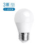 Żarówka LED E27 3W chłodna biel 6500K 255 lm, biała, plastikowa
