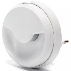 Lampka nocna LED 0,5W ciepła barwa 3000K z czujnikiem światła