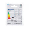 Żarówka LED E27 3W chłodna biel 6500K 255 lm, biała, plastikowa